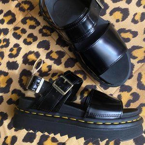 Dr Marten Voss Vegan Platform Sandals